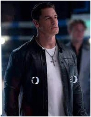 John Cena Fast And Furious 9 Black Leather Jacket