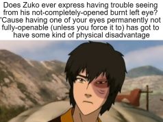 What Happened To Zuko'S Eye?