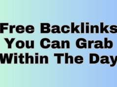 Free Backlinks You Can Grab Within The Day