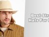 best straw hats for men